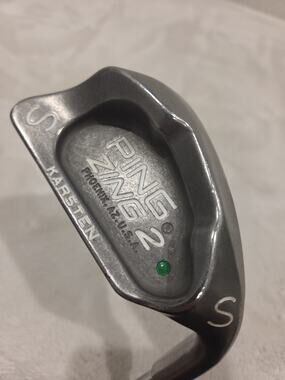 Vintage Ping Zing 2 Karsten Sand Wedge Green Dot Golf Club SW